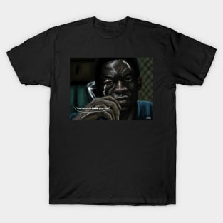 Snowfall "Pep Talk" Franklin Saint portrait (digital) T-Shirt